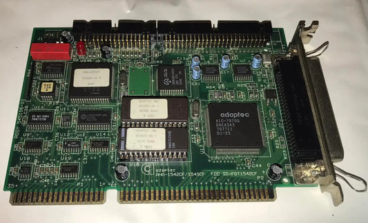 Adaptec Aha-1542Cf Isa Scsi Controller , FDD Controller PCB Magretro