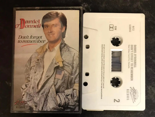 Daniel O'Donnell, Don't Forget To Remember Album, Ritz Records, RITZLC 0043 Magretro