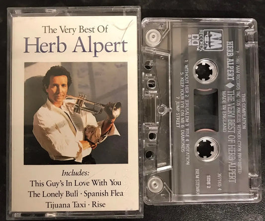 The Very Best of Herb Alpert Album, A&M Records, 397165-4, Vintage Cassette Magretro