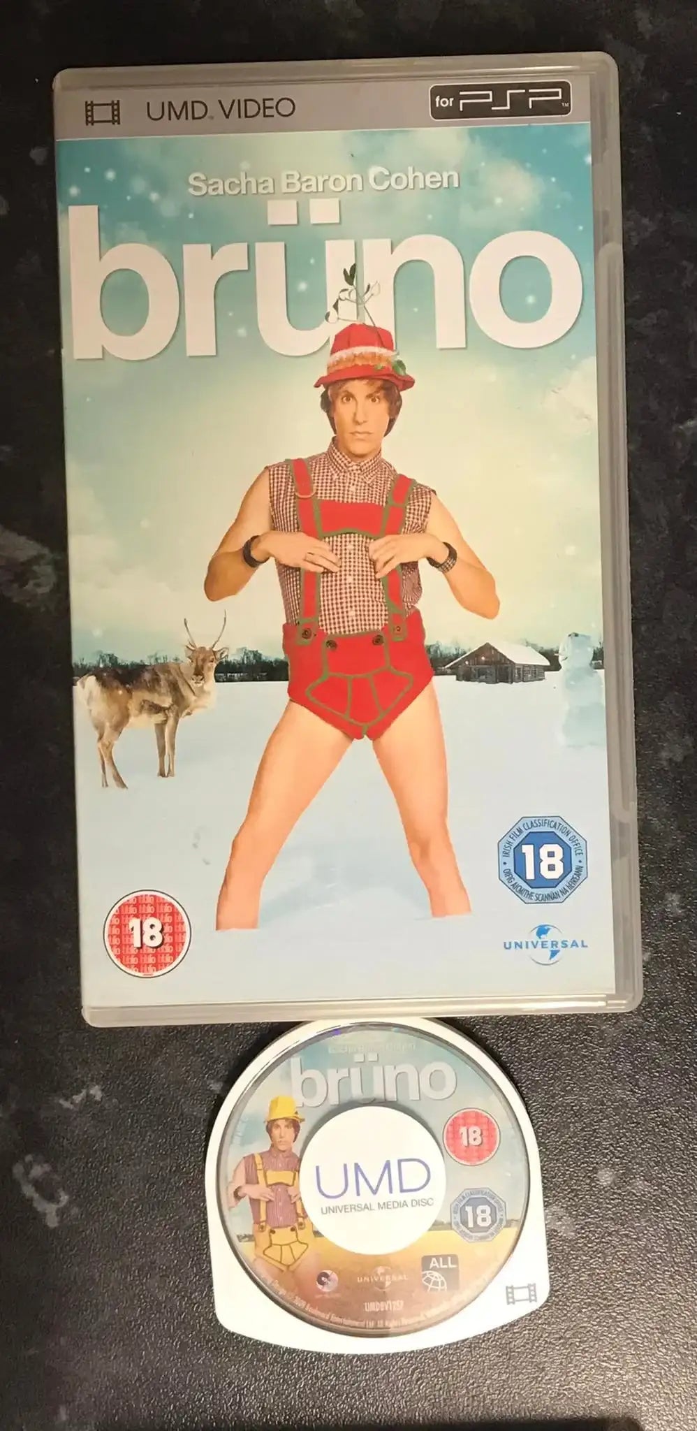 bruno, PSP Video Boxed Magretro