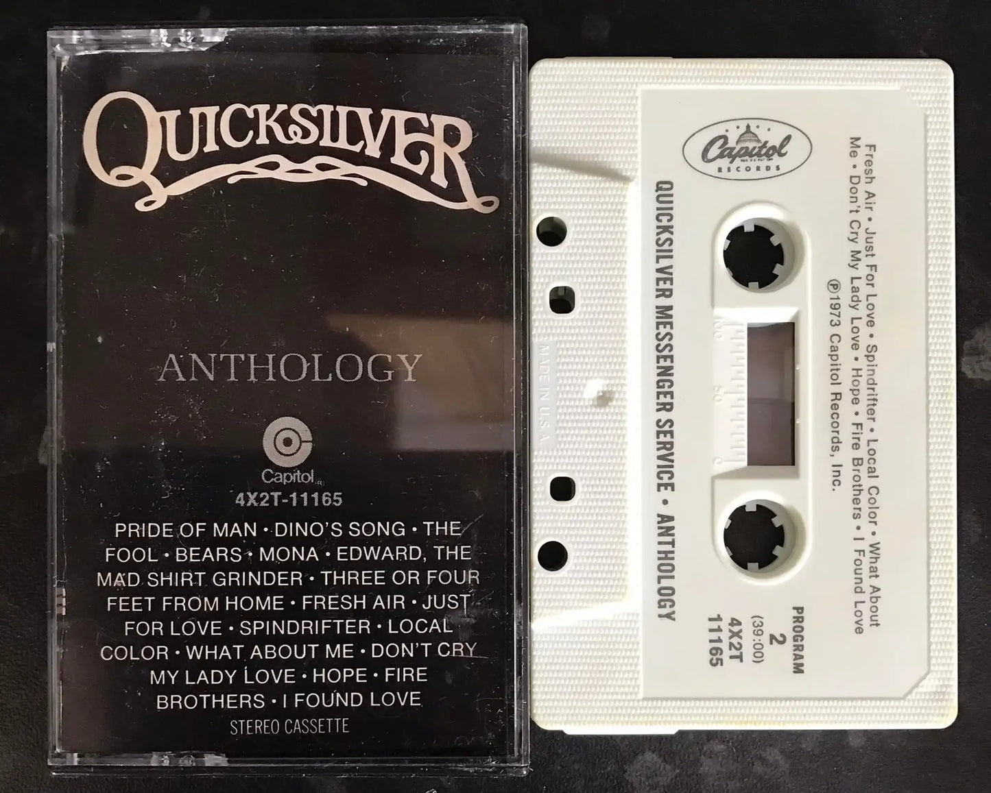 Quicksilver Messenger Service, Anthology, Capitol Records, 4X2T-11165 Magretro