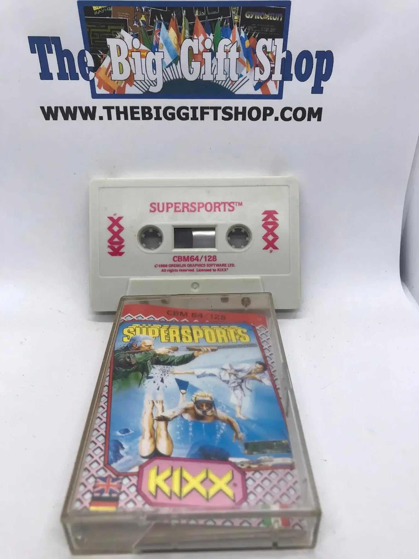 SuperSports (Kixx), C64 Game, Released by Kixx, WORKING Magretro