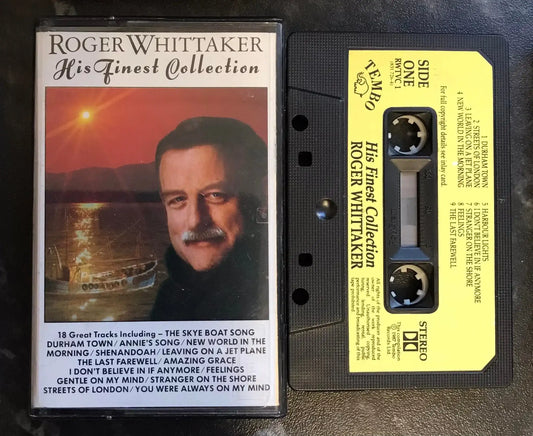 Roger Whittaker, His Finest Collection, Tembo Records RWTVC 1, Vintage Cassette Magretro