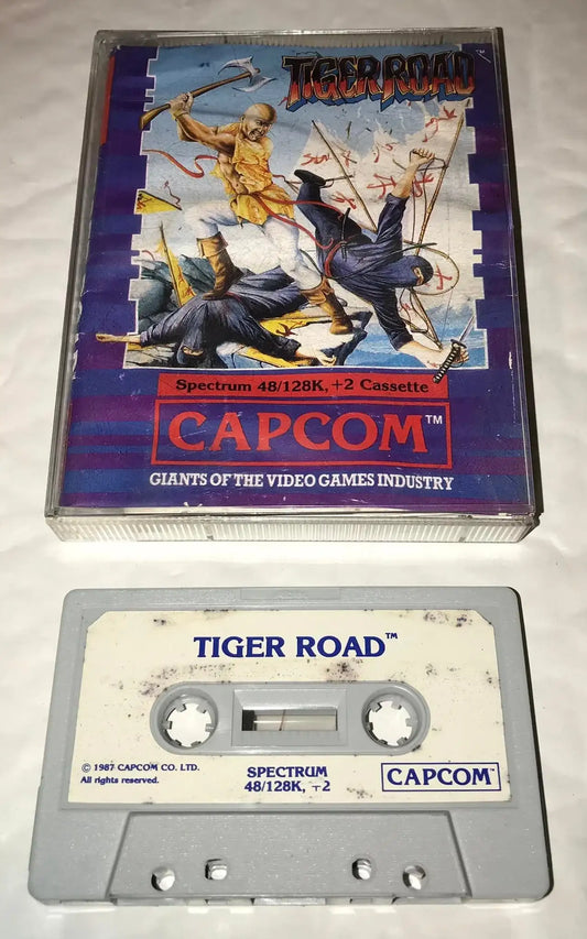 Tiger Road, ZX Spectrum game by Capcom Magretro