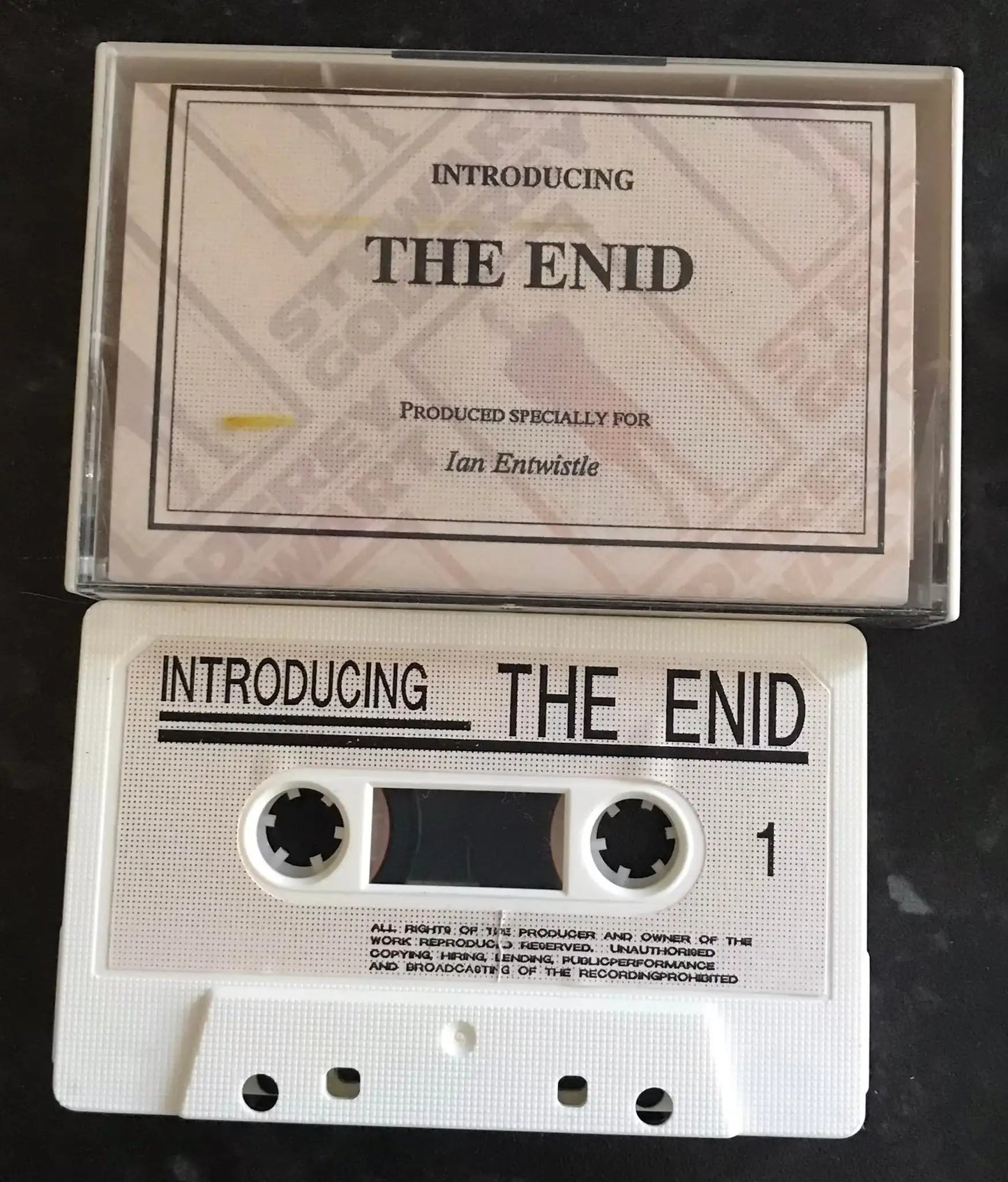 Introducing The Enid Album (RARE), Vintage Cassette Magretro