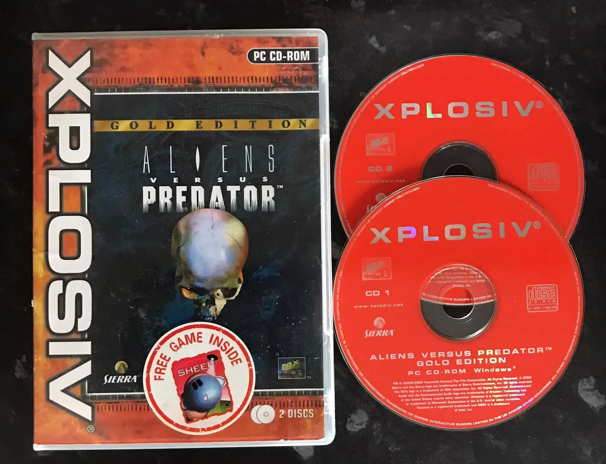 Aliens Versus Predator, Gold Edition, UK, Pal, PC Game Magretro