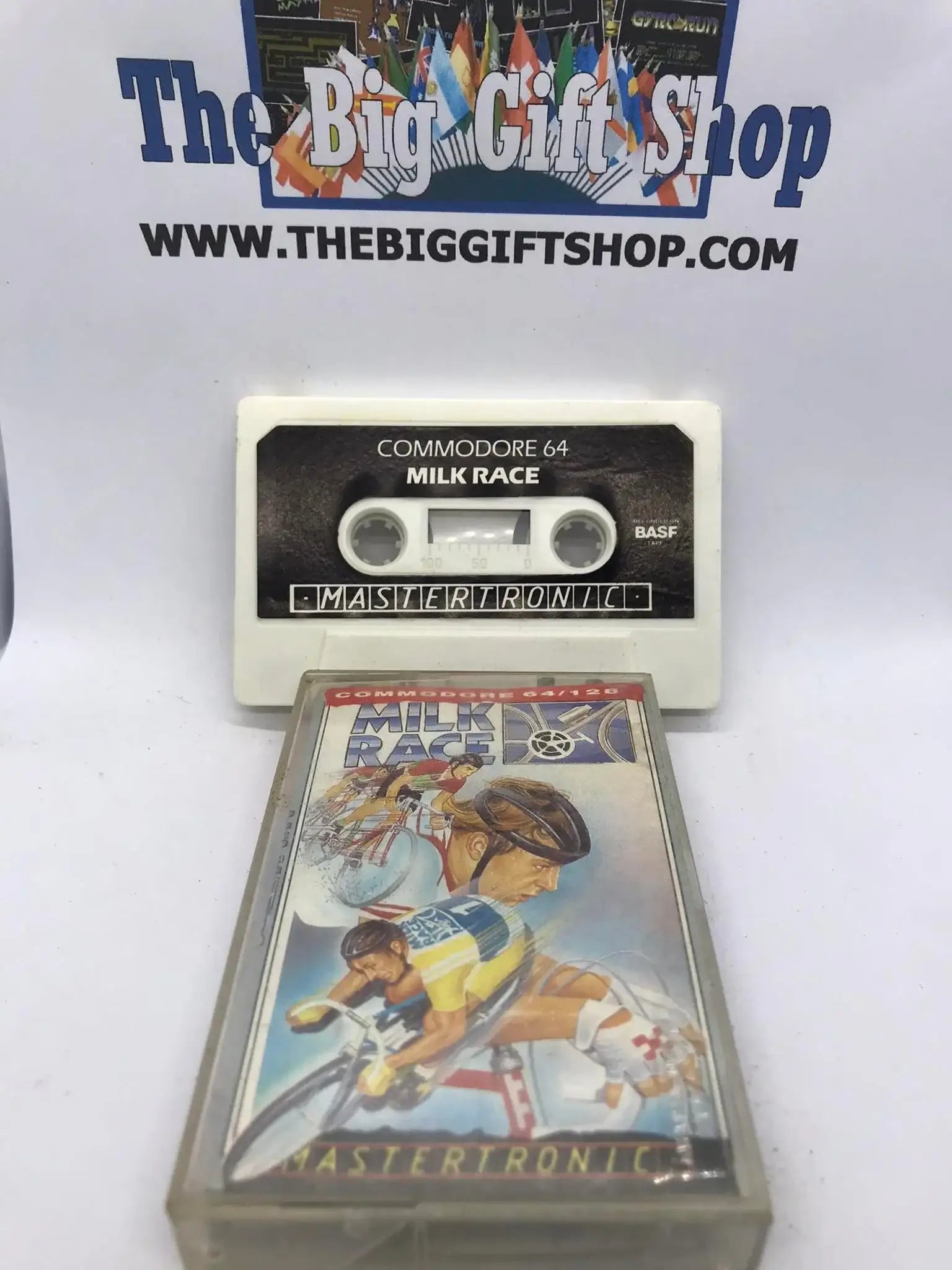 Milk Race, C64 Game, Released by Mastertronic, WORKING Magretro