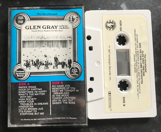 Glen Gray, the uncollected album 1939 to 1940, HSR-104, Vintage Cassette Magretro