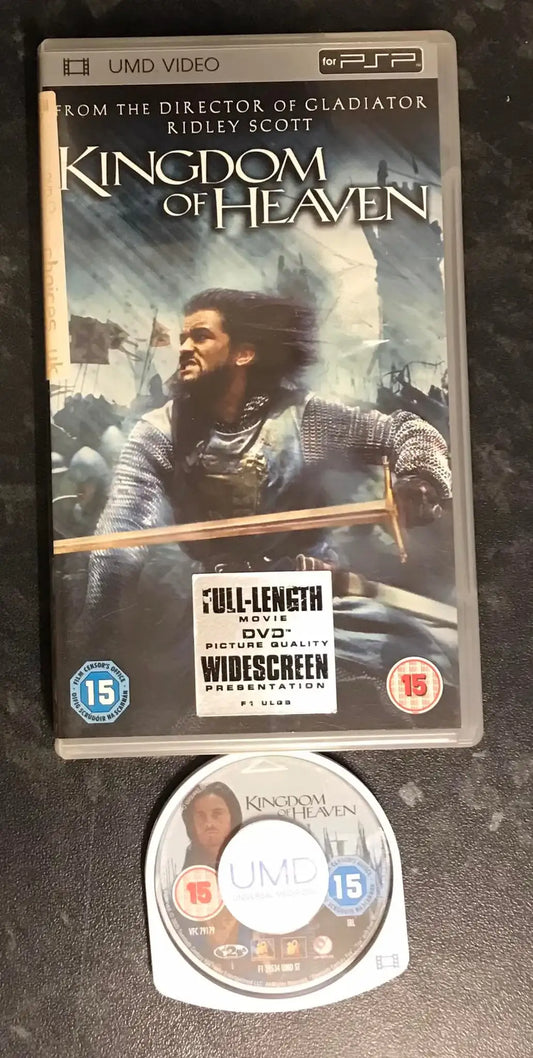 Kingdom Of Heaven, PSP Video Boxed Magretro