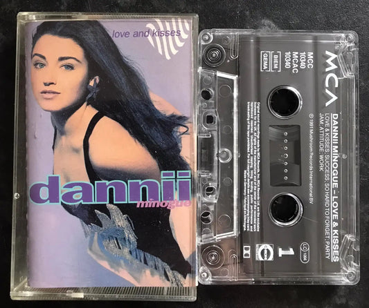Dannii Minogue, Love and Kisses Album, MCA Records, MCC 10360, Vintage Cassette Magretro