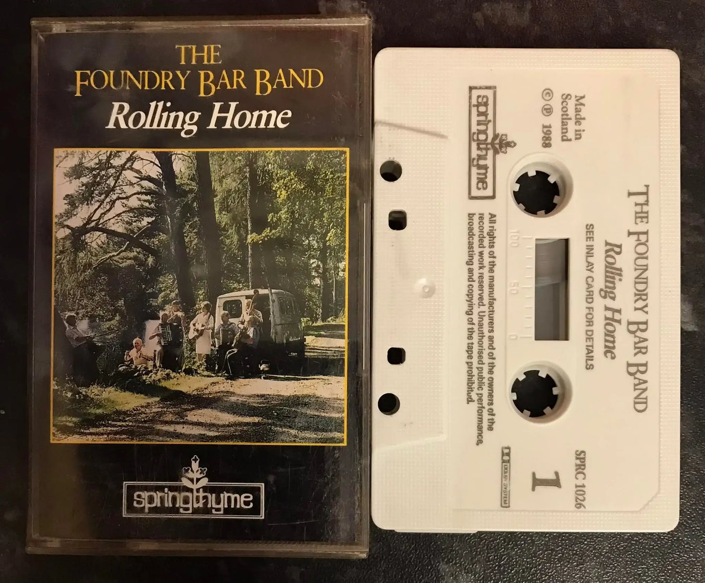 The Foundry bar Band, Rolling Home, Springthyme Records, SPRC 1026 Magretro