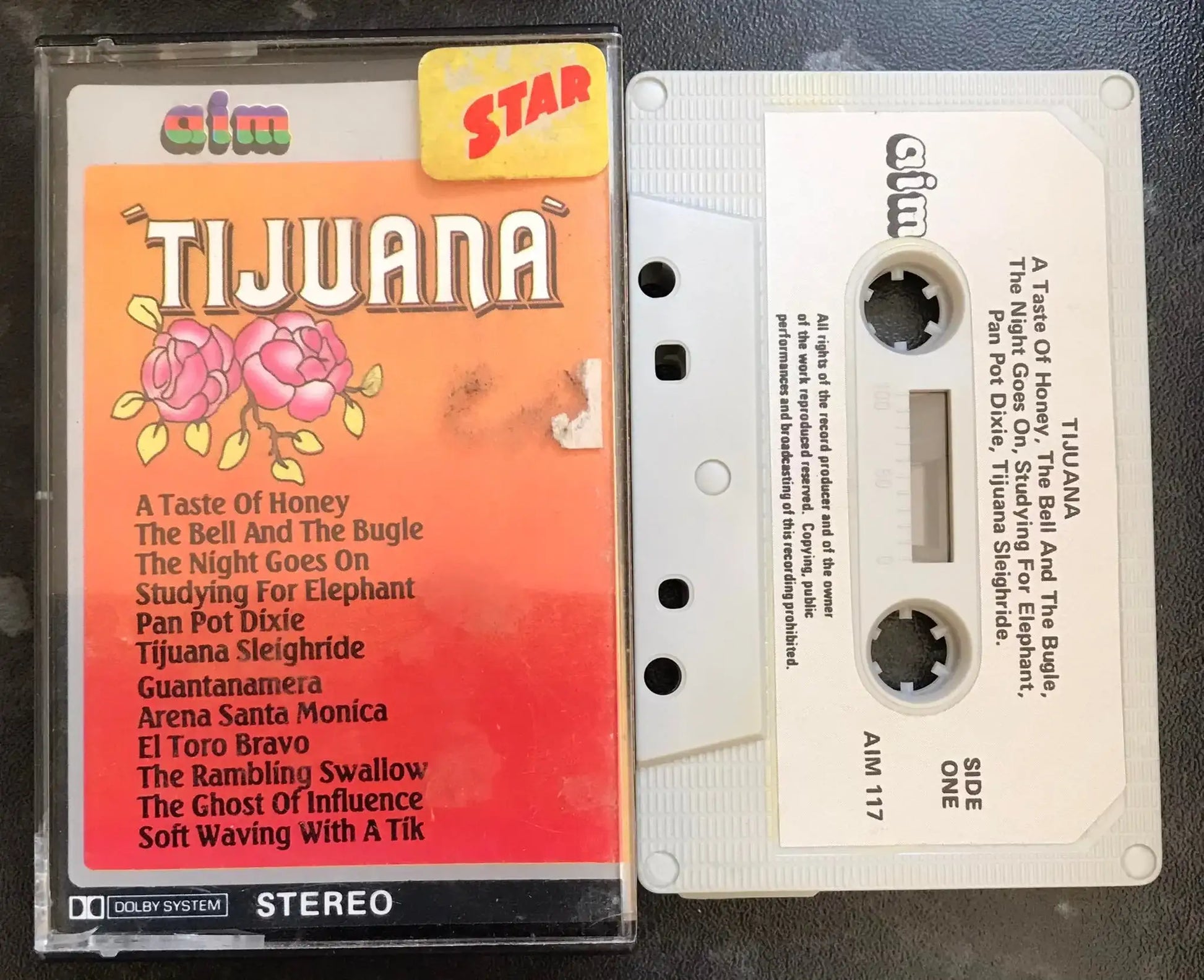Tijuana, AIM Release, AIM 117, Vintage Cassette Magretro
