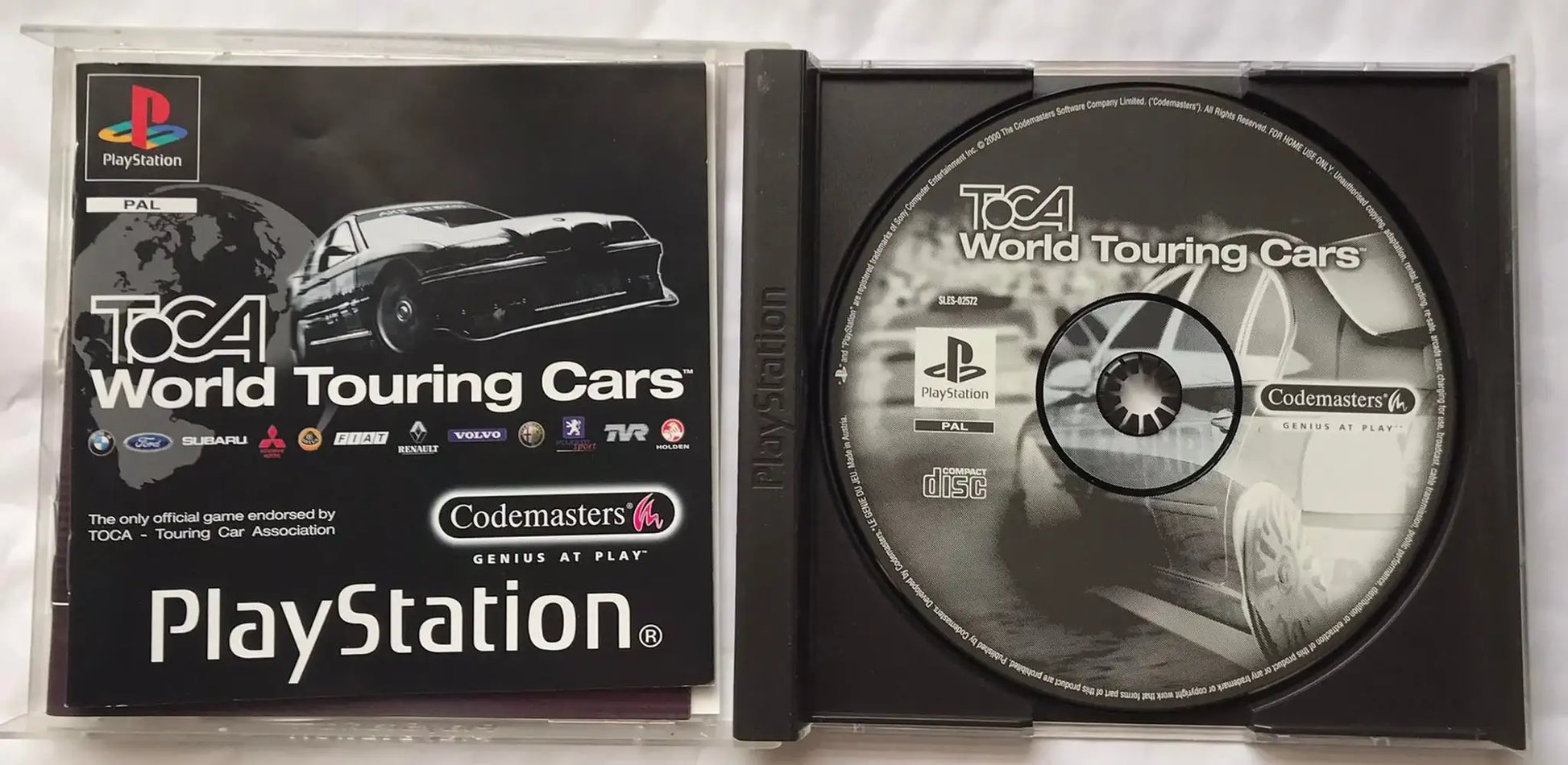toca world touring cars, Playstation 1 Game Magretro