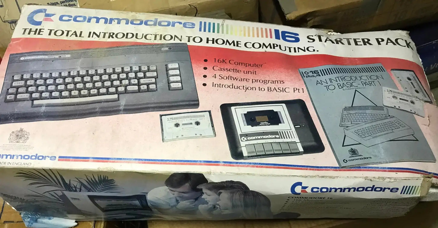 Vintage Commodore C16 Computer for sale, UK PAL Magretro