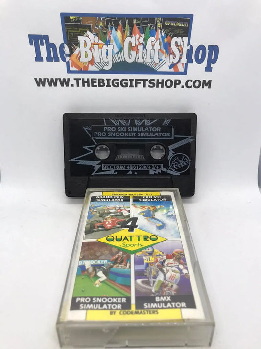 Quattro, Sports, ZX Spectrum by Codemasters, WORKING Magretro