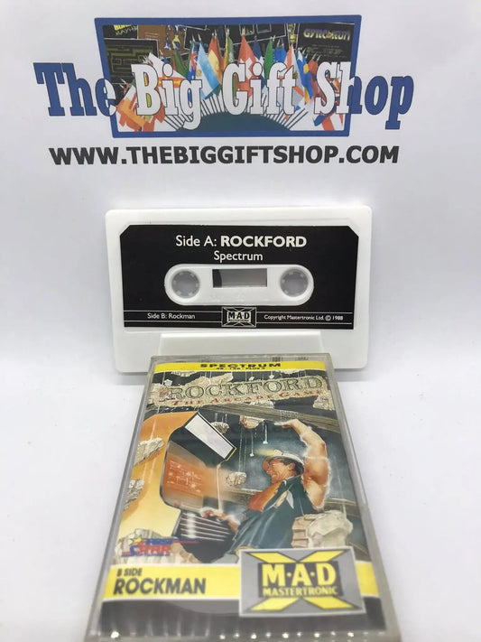 Rockford (and Rockman) (Tested Working), ZX Spectrum, Mastertronic Magretro