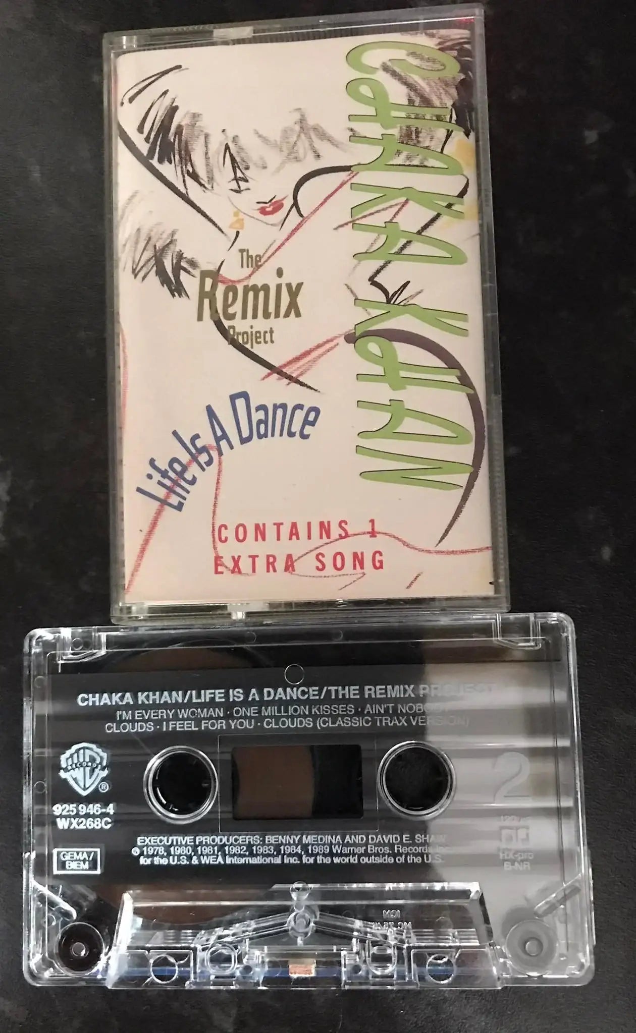 Chaka Khan, Life is a Dance, The Remix Project, Warner Bros. Records, WX 268C Magretro
