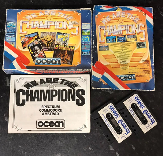 We Are The Champions Compilation, ZX Spectrum, by Ocean, WORKING Magretro