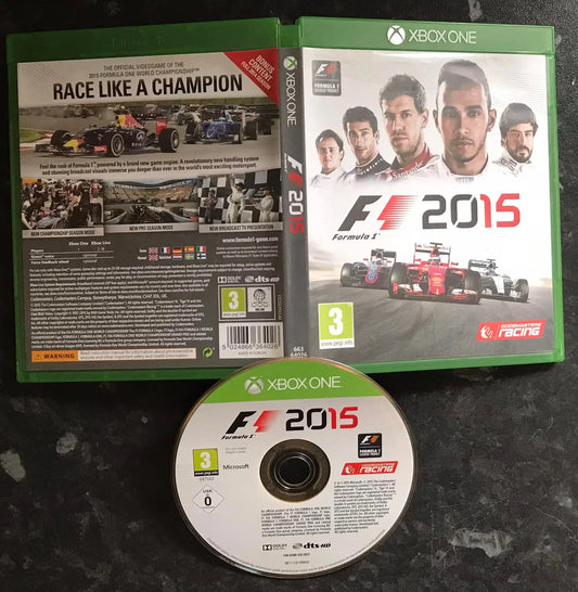 f1 2015, Xbox One Game, UK PAL Magretro