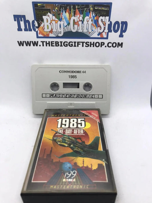1985 The Day After, C64 Game, from Mastertronic, WORKING Magretro