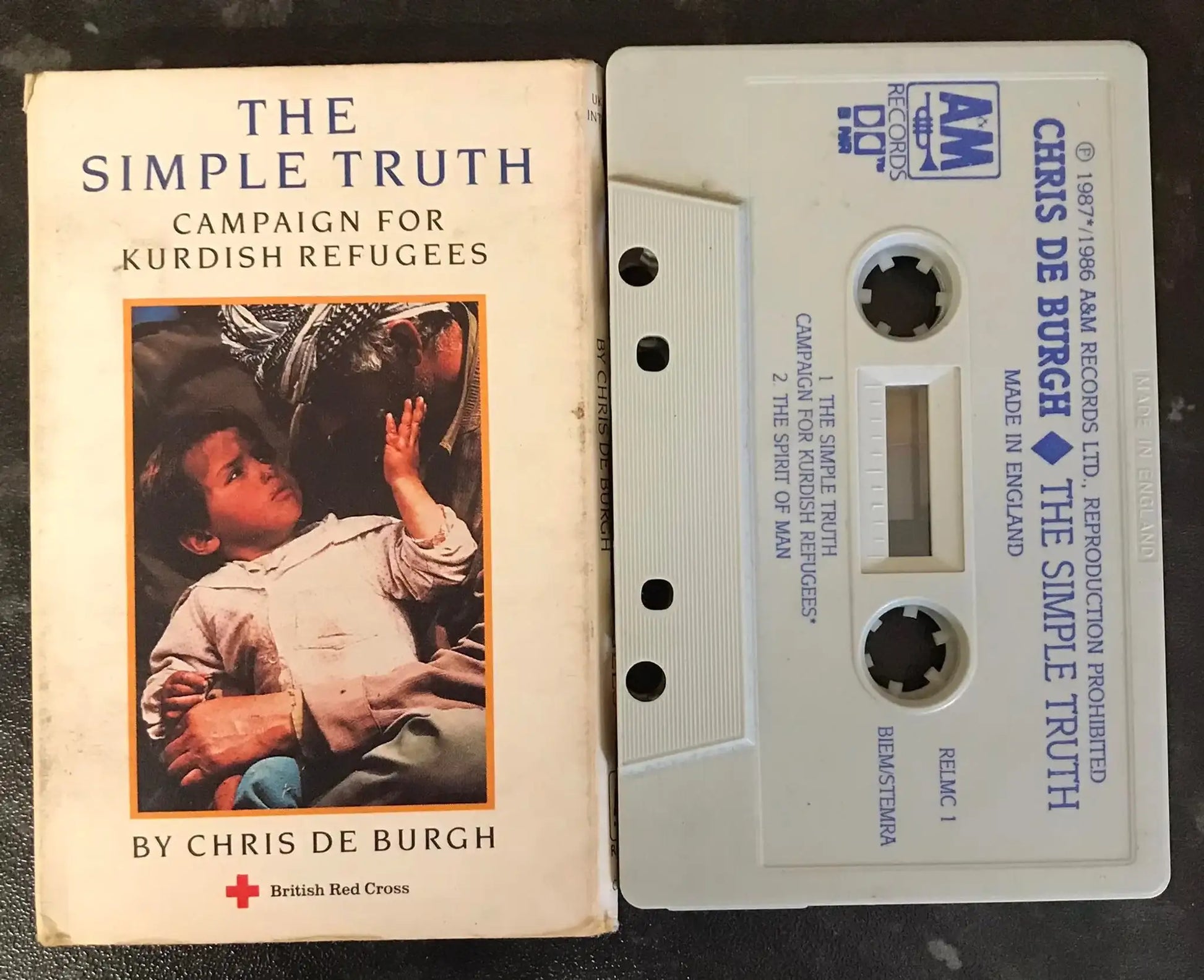 Chris De Burgh, The Simple Truth Single Album, RELMC 1, Vintage Cassette Magretro