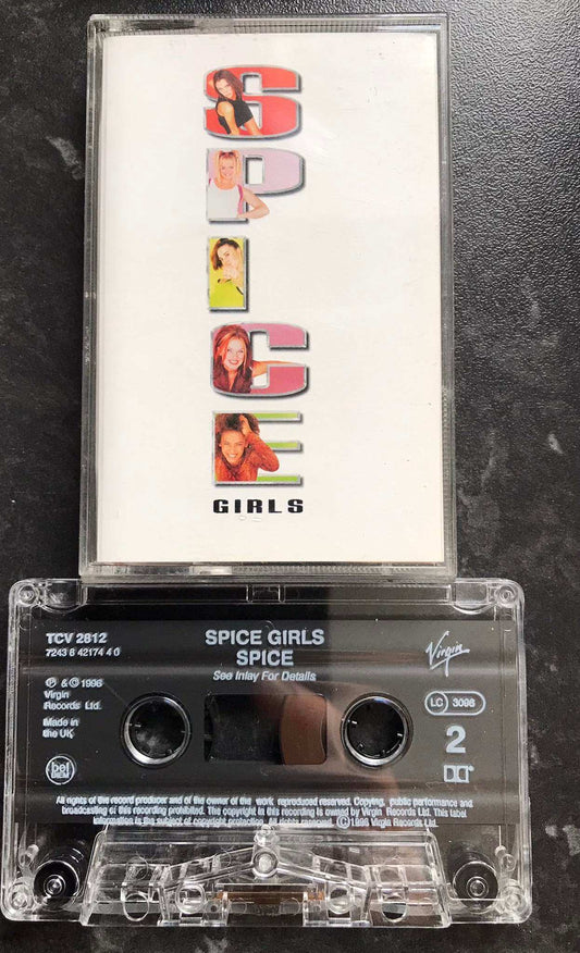 Spice Girls, Spice Album, Virgin,7243 8 42174 4 0, TCV 2812,Vintage Cassette Magretro
