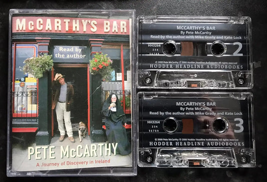 McCarthy's Bar, Audiobook, Pete McCarthy, Hodder Headline Audiobooks, HH 3264 Magretro