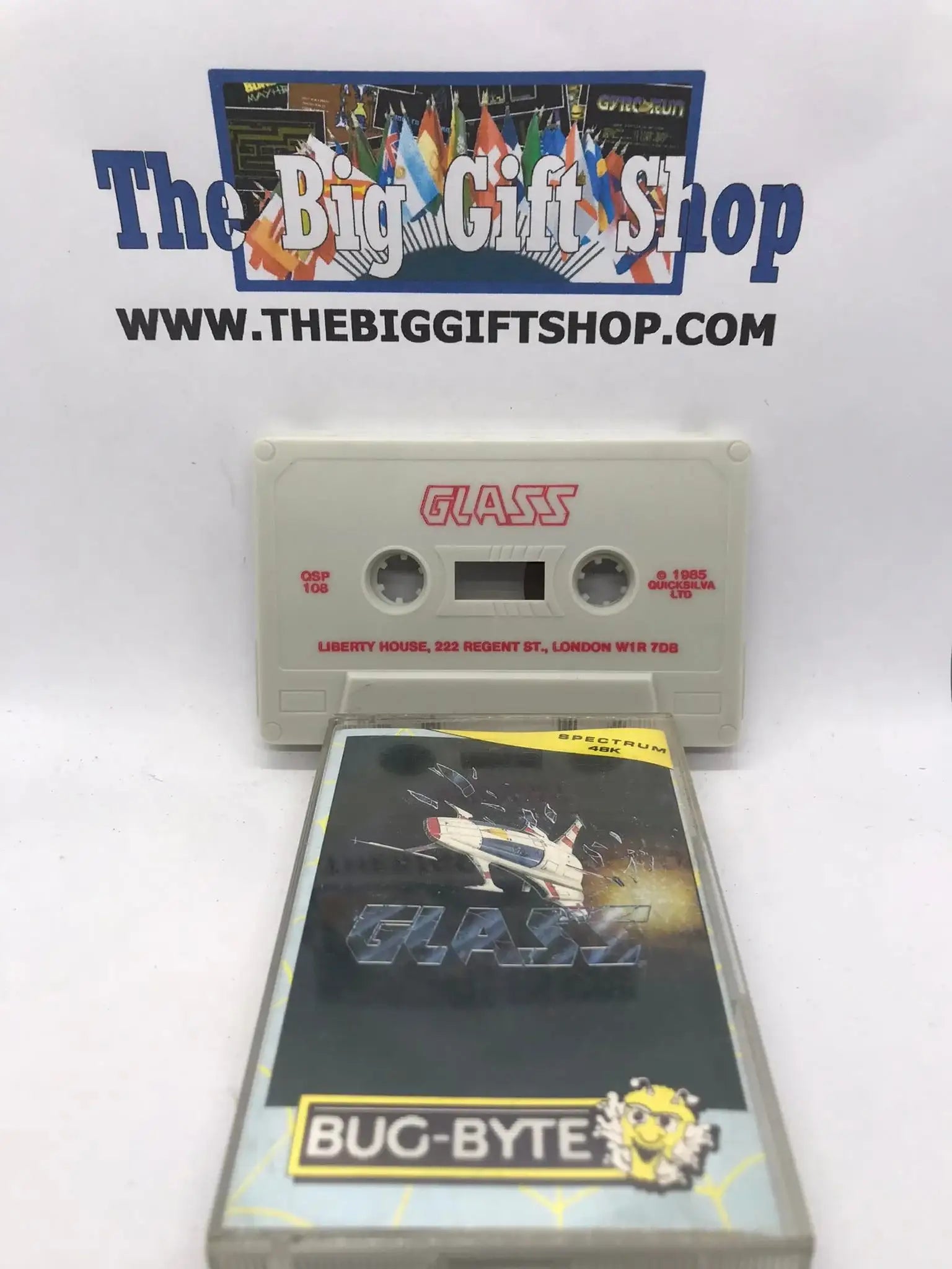 Glass (Bug-Byte), ZX Spectrum, Released by Bug byte Magretro
