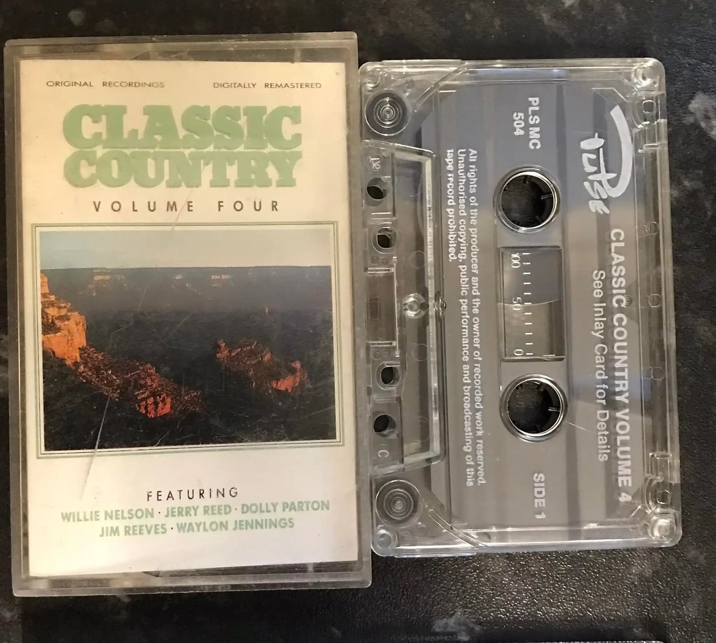 Classic Country, Volume 4, PULSE, PLS MC 504, Vintage Cassette Magretro