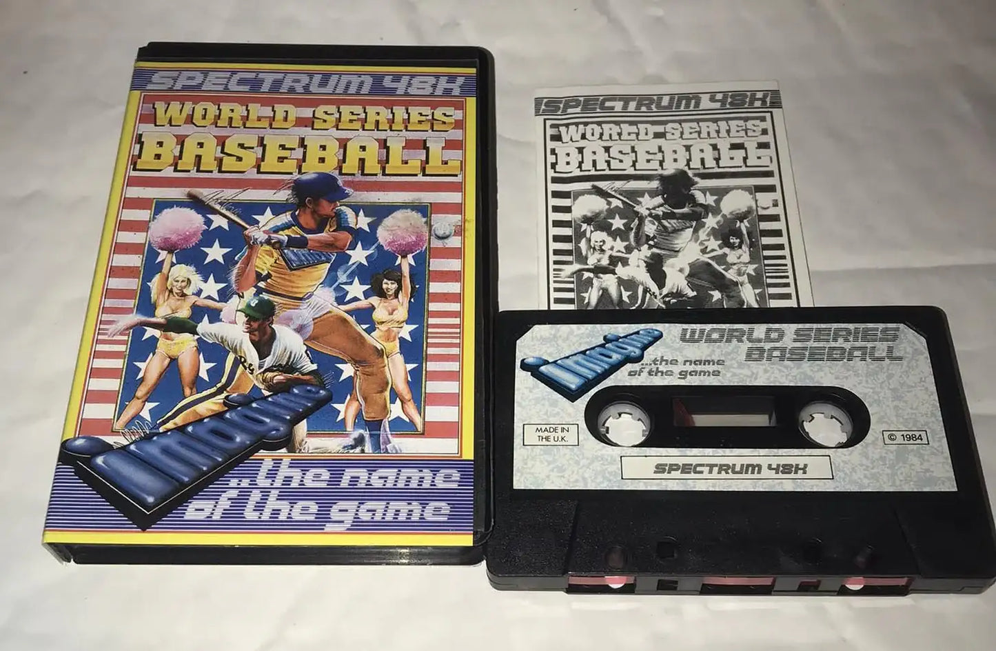 World Series Baseball, ZX Spectrum by Imagine Magretro