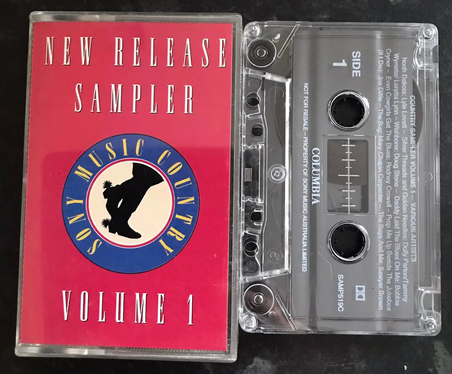 Sony Mountain Country New Release Sampler vol 1, SAMP519C Magretro