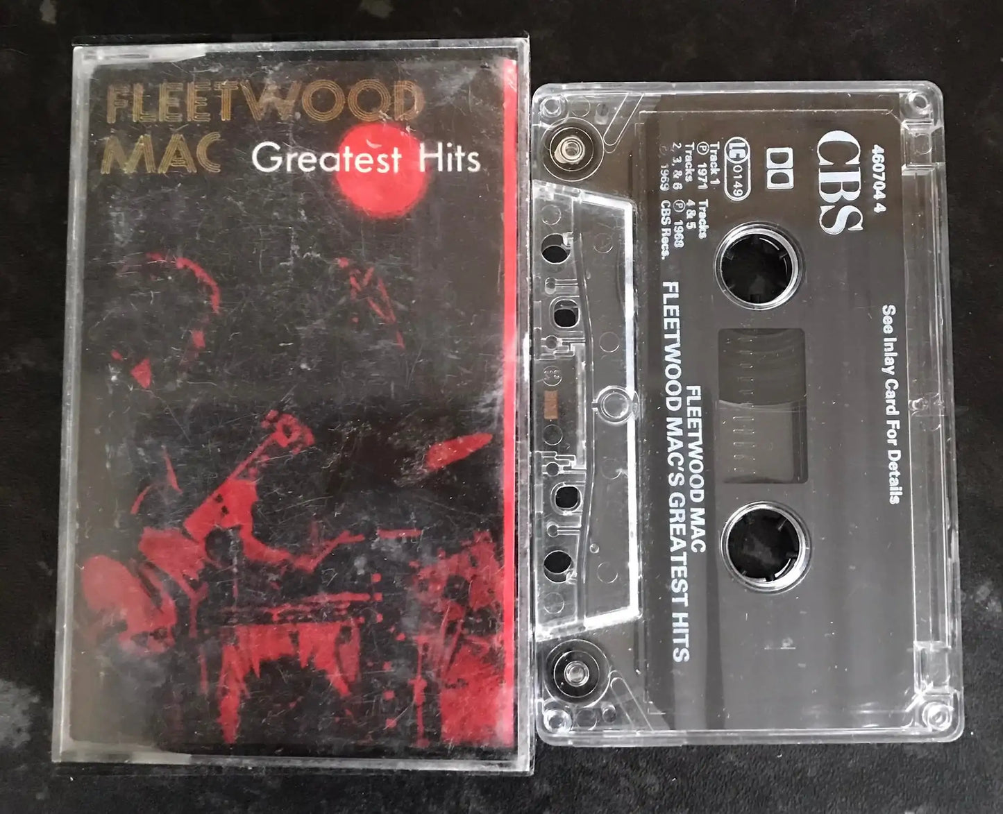 Fleetwood Mac Greatest Hits Album, CBS, 460704 4, Vintage Cassette Magretro