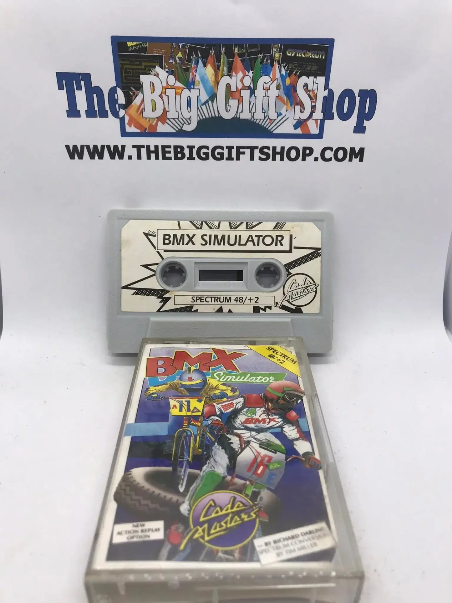 BMX Simulator, ZX Spectrum by Codemasters Magretro