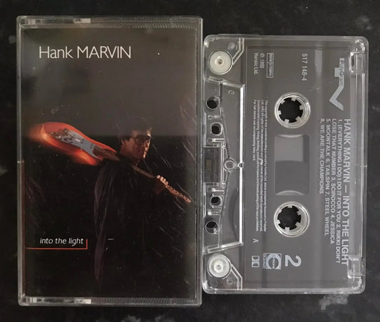 Hank Marvin, Into The Light Album, Polygram TV, 517 148-4, Vintage Cassette Magretro