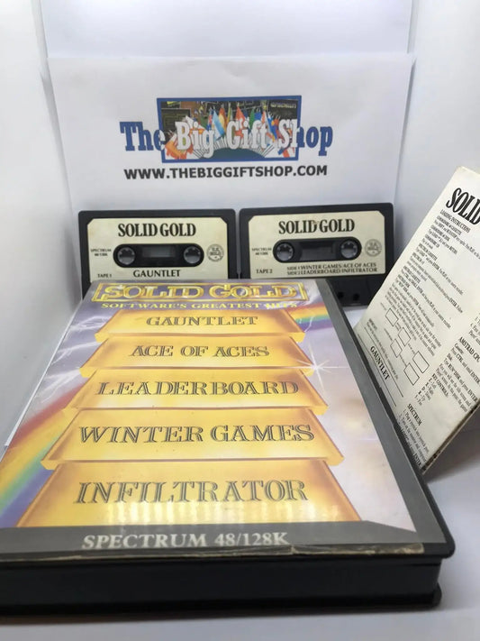 Solid Gold Compilation, ZX Spectrum by US Gold Magretro