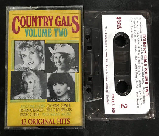 Country Gals Volume Two, Sound Value Label, TC-AXIS 409, Vintage Cassette Magretro