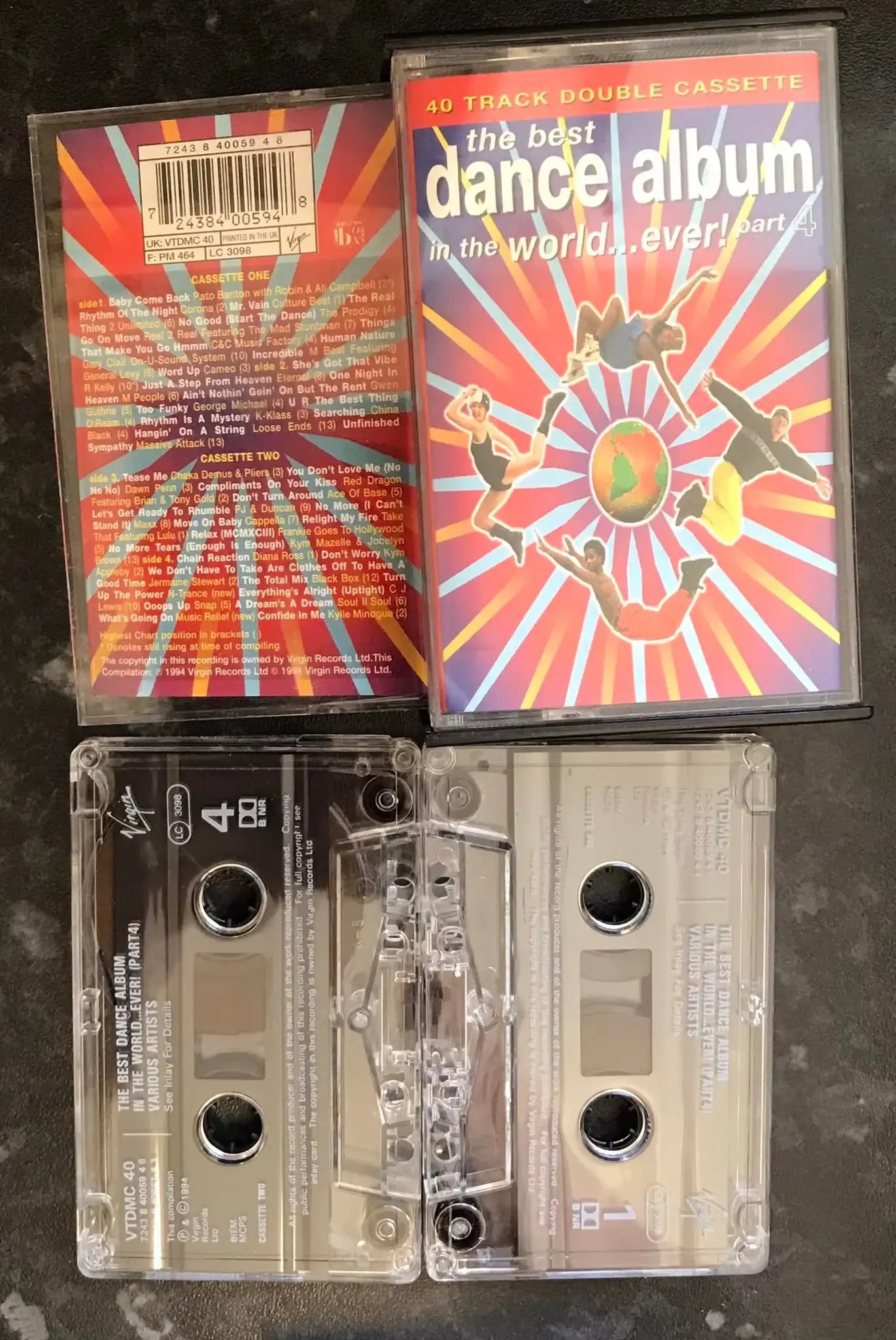 The Best Dance Album In The World .. Ever! Part 4, Virgin, VTDMC 40 Magretro