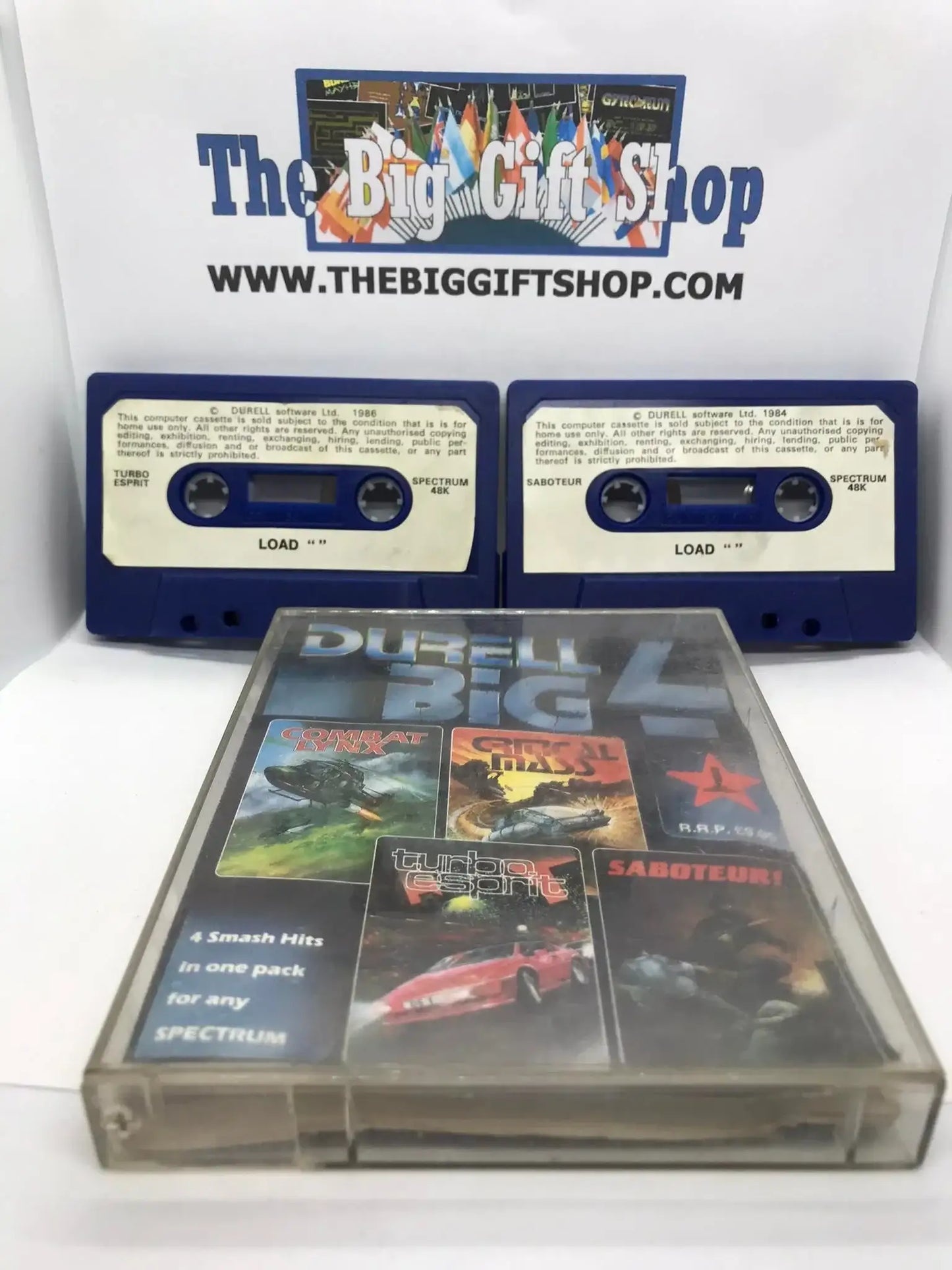 Durell Big 4, ZX Spectrum, Compilation set, Released by Durell Software Magretro