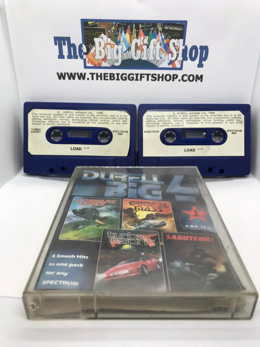 Durell Big 4, ZX Spectrum, Compilation set, Released by Durell Software Magretro