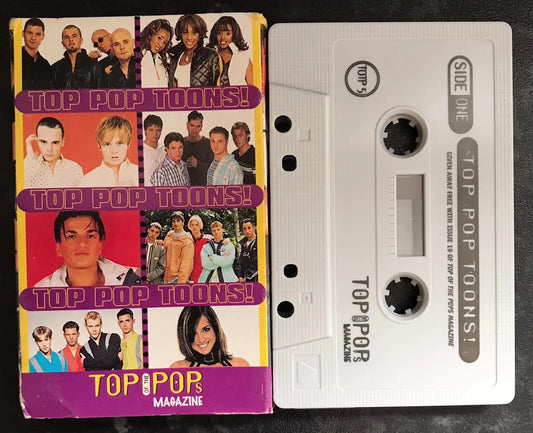Top Pop Toons! Album, Top Of The Pops Magazine, TOTP 5, Vintage Cassette Magretro