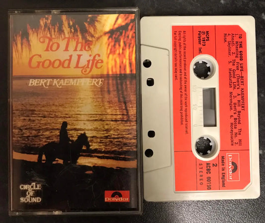Bert Kaempfert, To The Good Life Album, acbc 00190, Polydor, Vintage Cassette Magretro