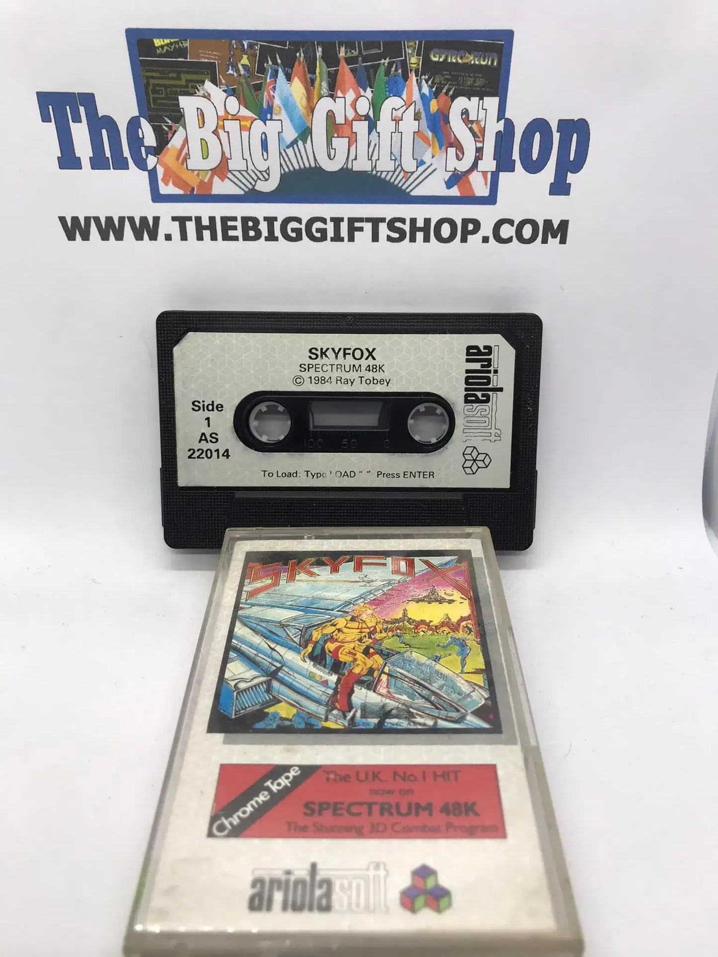 Skyfox, ZX Spectrum, Released by ariolasoft UK Ltd Magretro