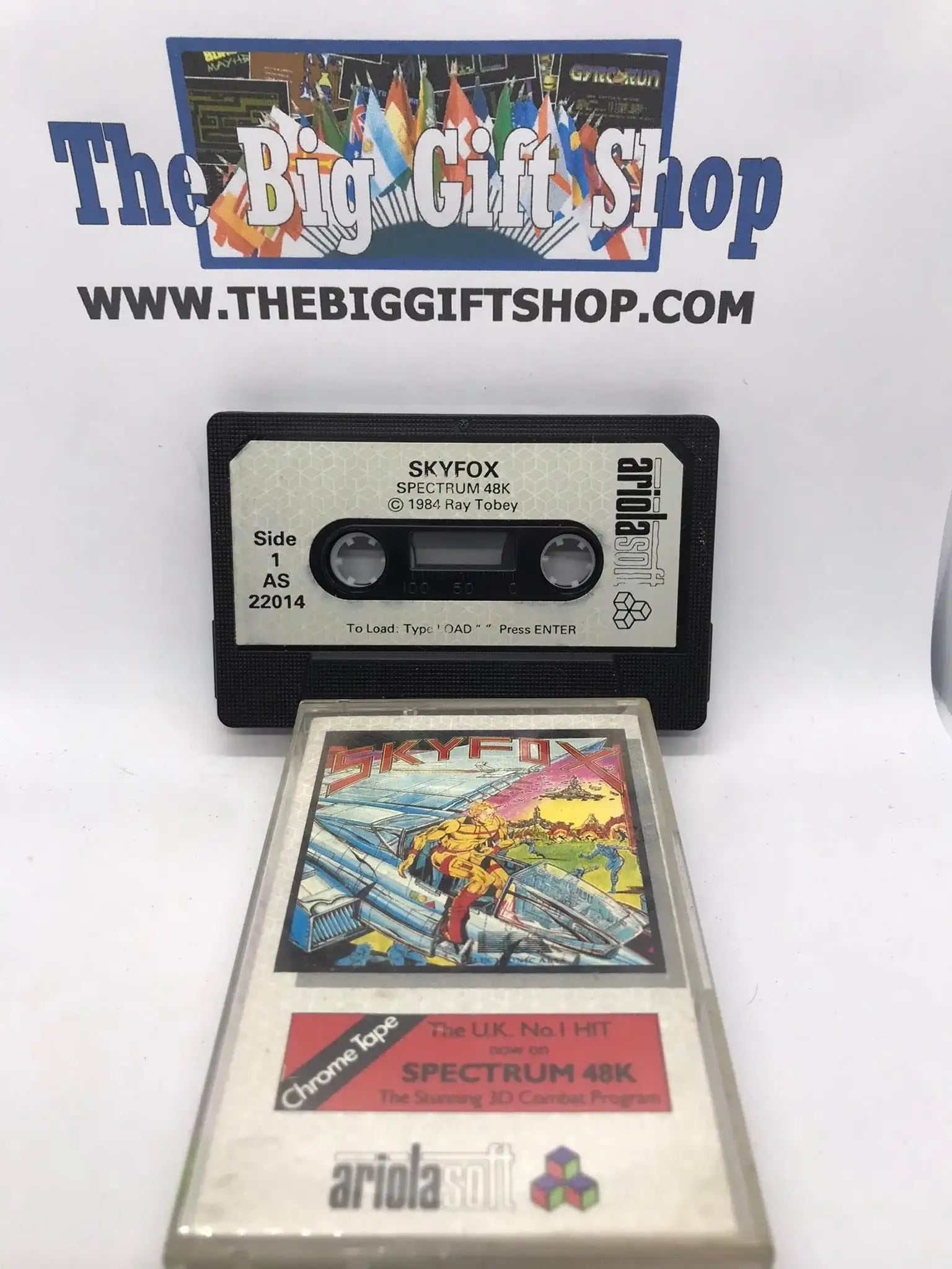 Skyfox, ZX Spectrum, Released by ariolasoft UK Ltd Magretro