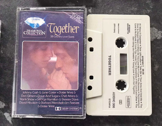 Together Album, 20 Country Love Duets, ADEHC 306, Vintage Cassette Magretro