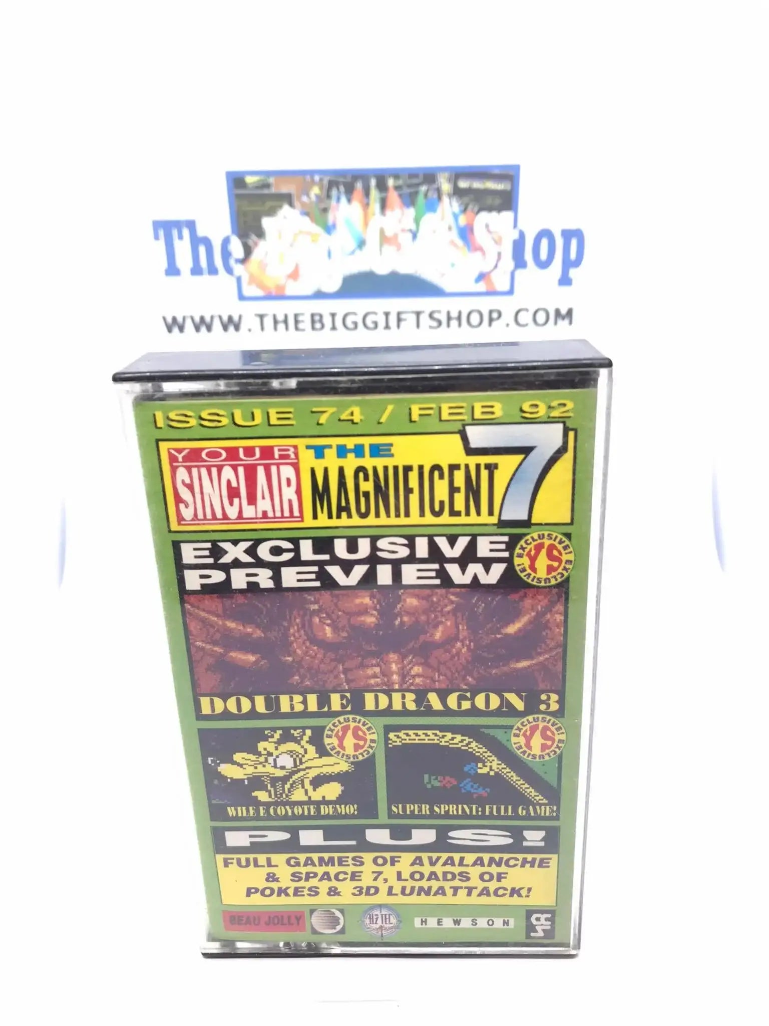 Your Sinclair, Magazine Tape Magnificent Seven Feb 1992, ZX Spectrum Magretro