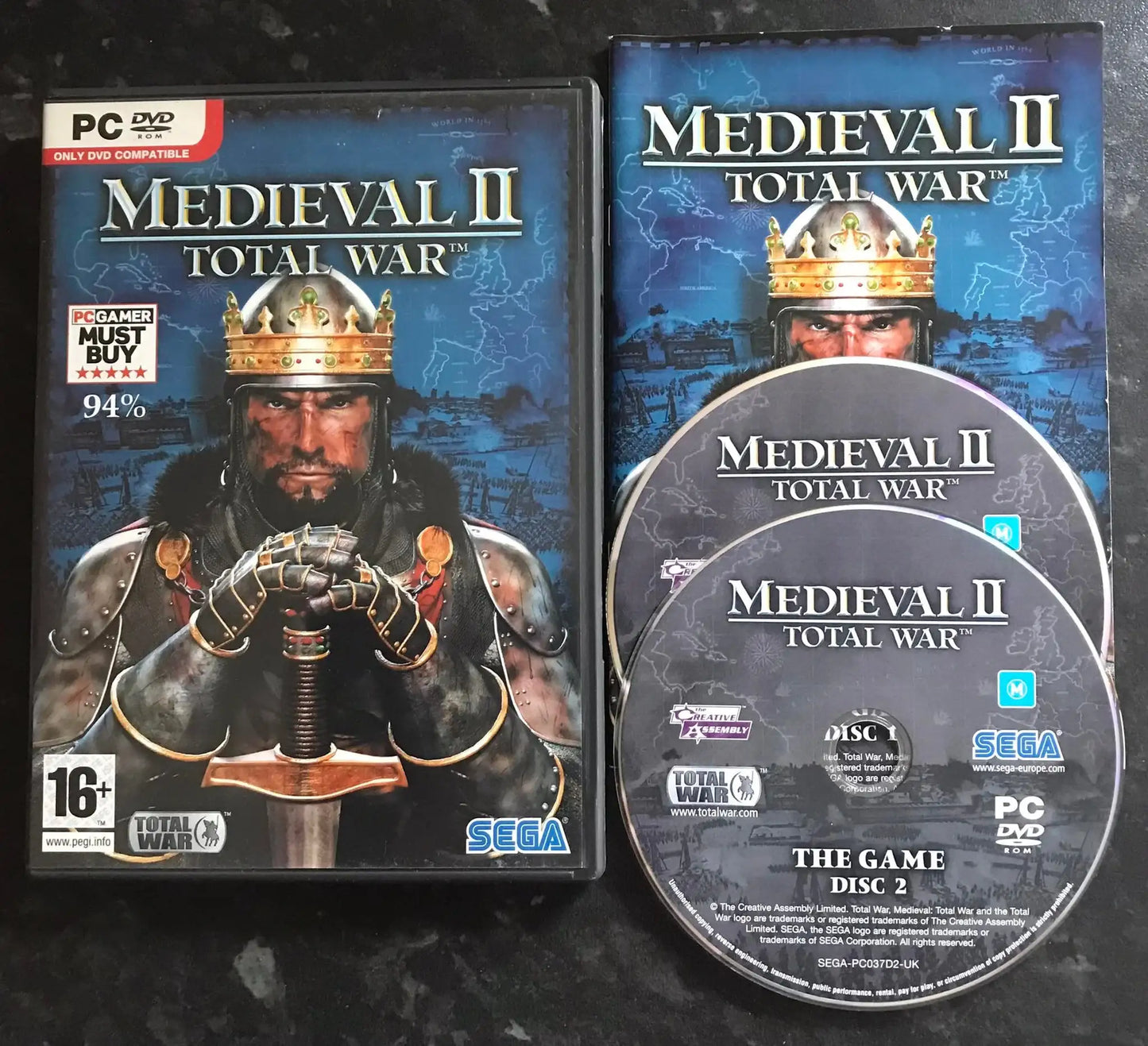 Medieval II Total War, UK, Pal, PC Game Magretro