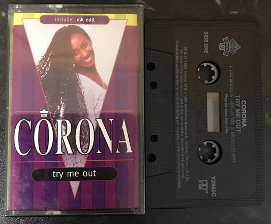 Corona, Try Me Out Single, YZ 955C, Vintage Cassette Magretro
