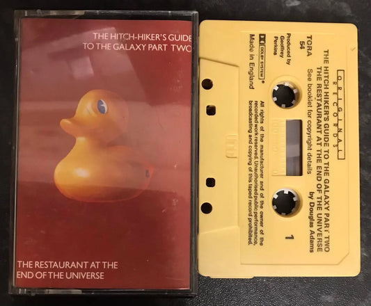 The Hitch Hikers Guide To The Galaxy Part 2, RARE, TORA 54, Vintage Cassette Magretro