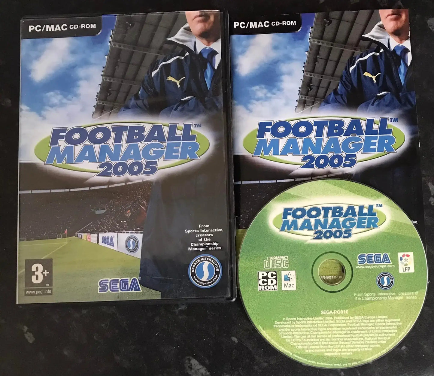 FOOTBALL MANAGER 2005, UK, Pal, PC Game, Mac Game Magretro