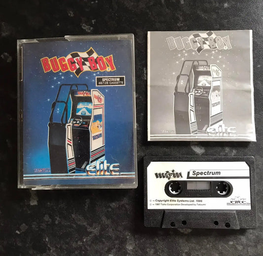 Buggy Boy (Working), ZX Spectrum, by Elite Magretro